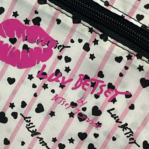 Betsey Johnson Pink and Gold Glam Backpack main image 9